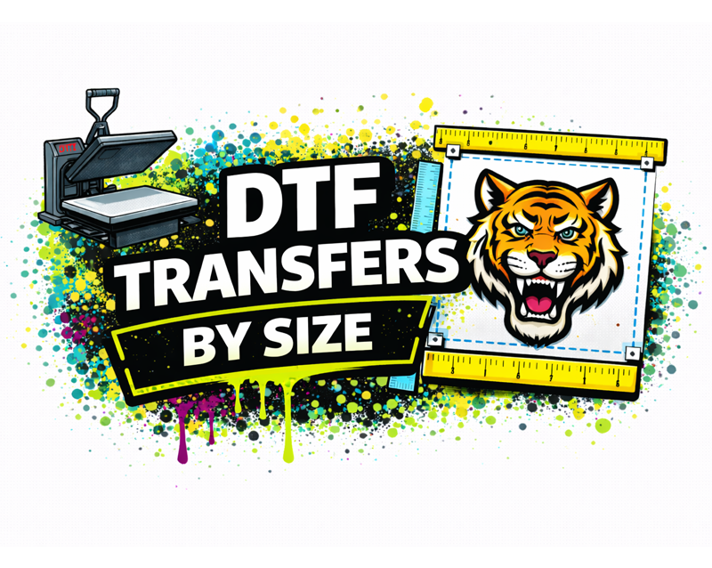 DTF Transfers by Size